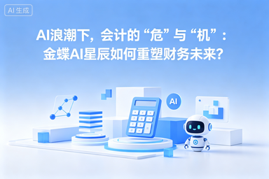 AI浪潮下，会计的“危”与“机”：金蝶AI星辰如何重塑财务未来？