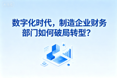 数字化时代，制造企业财务部门如何破局转型？