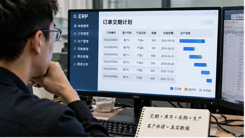 ERP交期为什么总不准