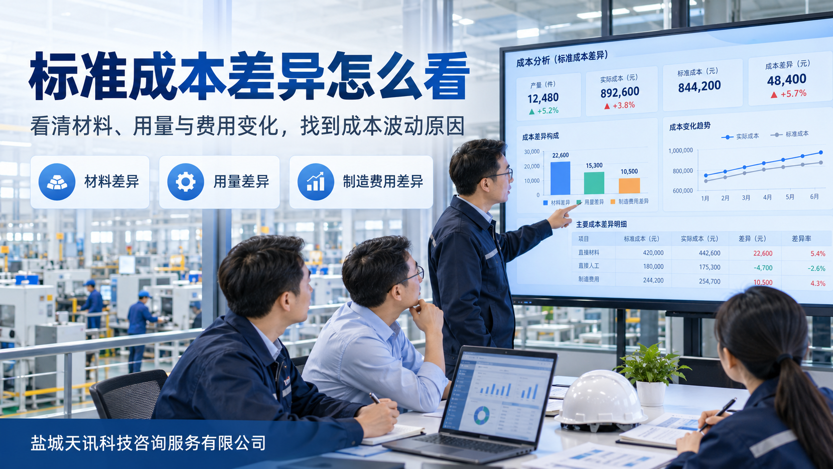 标准成本差异怎么看