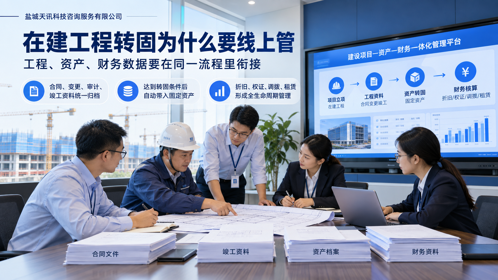 在建工程转固为什么要线上管