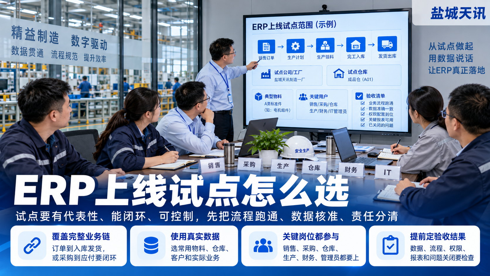 ERP上线试点怎么选
