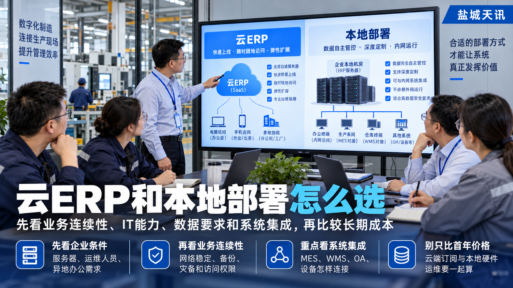 云ERP和本地部署怎么选