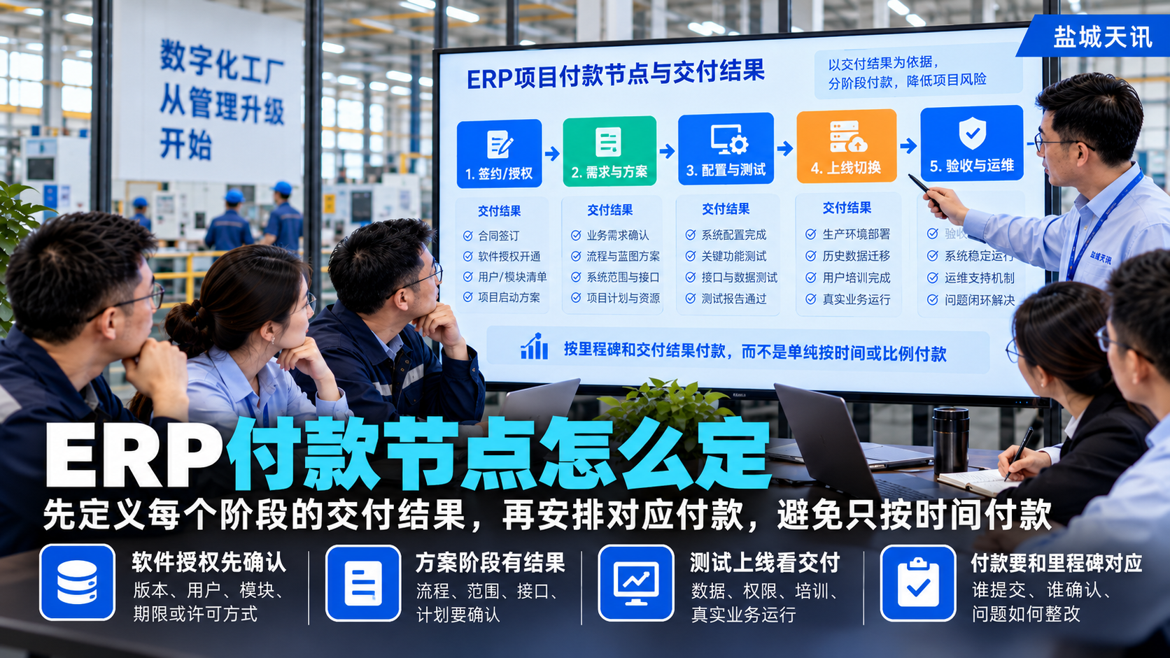 ERP项目付款节点怎么定